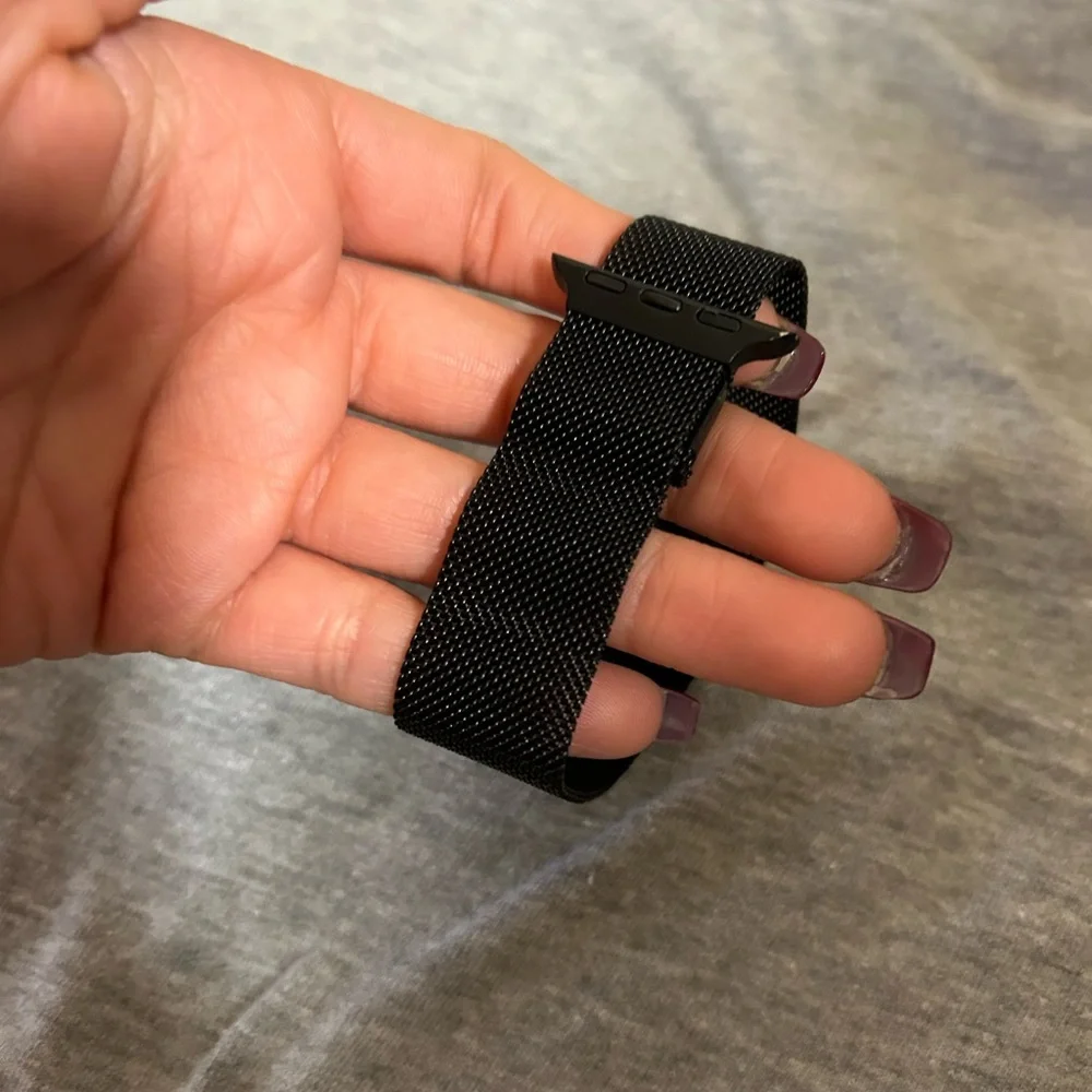 Black watch band